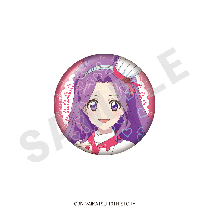 アイカツ! 10th STORY ～未来へのSTARWAY～ トレーディングホログラム缶バッジ パティシエver.(全6種) 图片 6 | AniSmile
