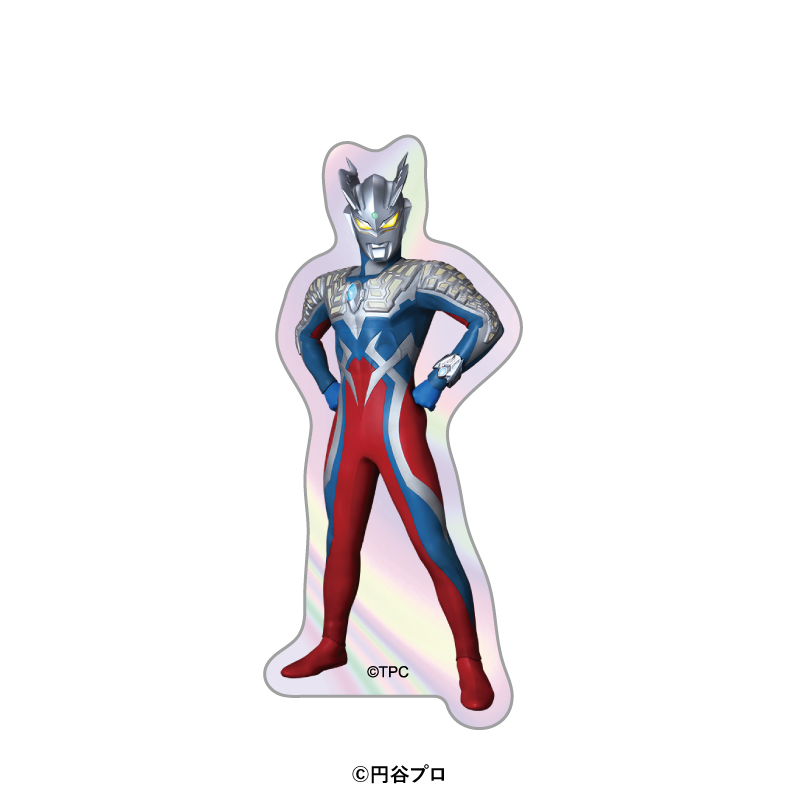 ウルトラマンシリーズ オーロラダイカットステッカー(ウルトラマンゼロ) - AniSmile