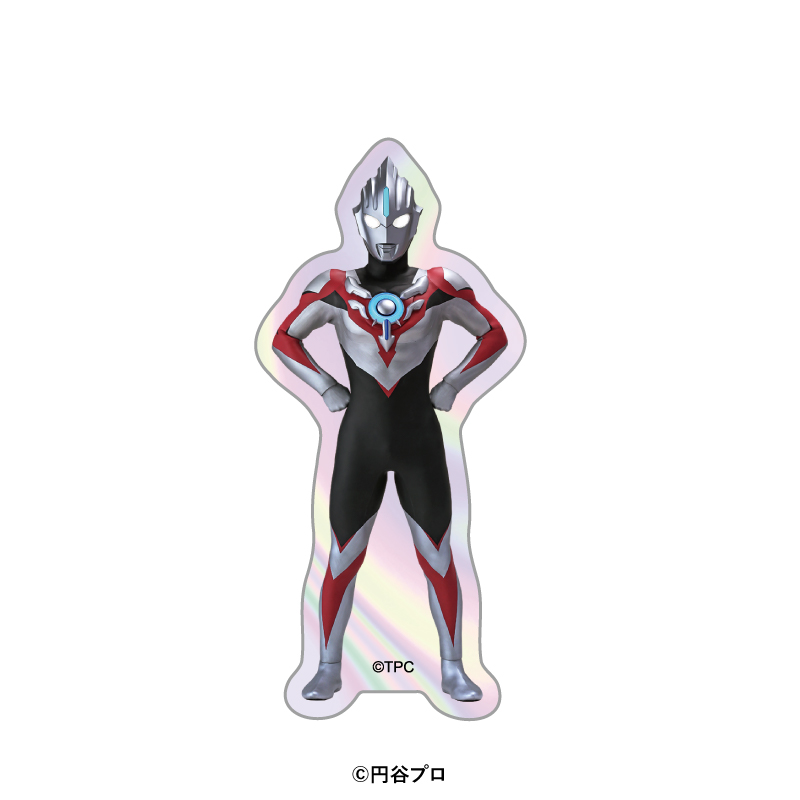 ウルトラマンシリーズ オーロラダイカットステッカー(ウルトラマンオーブ) - AniSmile