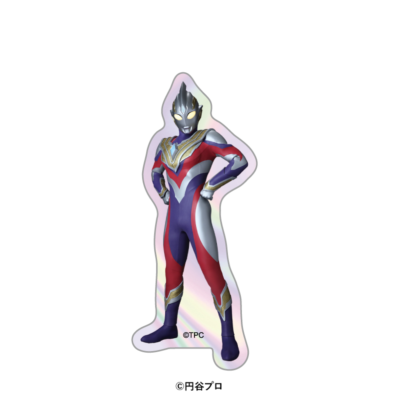 ウルトラマンシリーズ オーロラダイカットステッカー(ウルトラマントリガー) - AniSmile