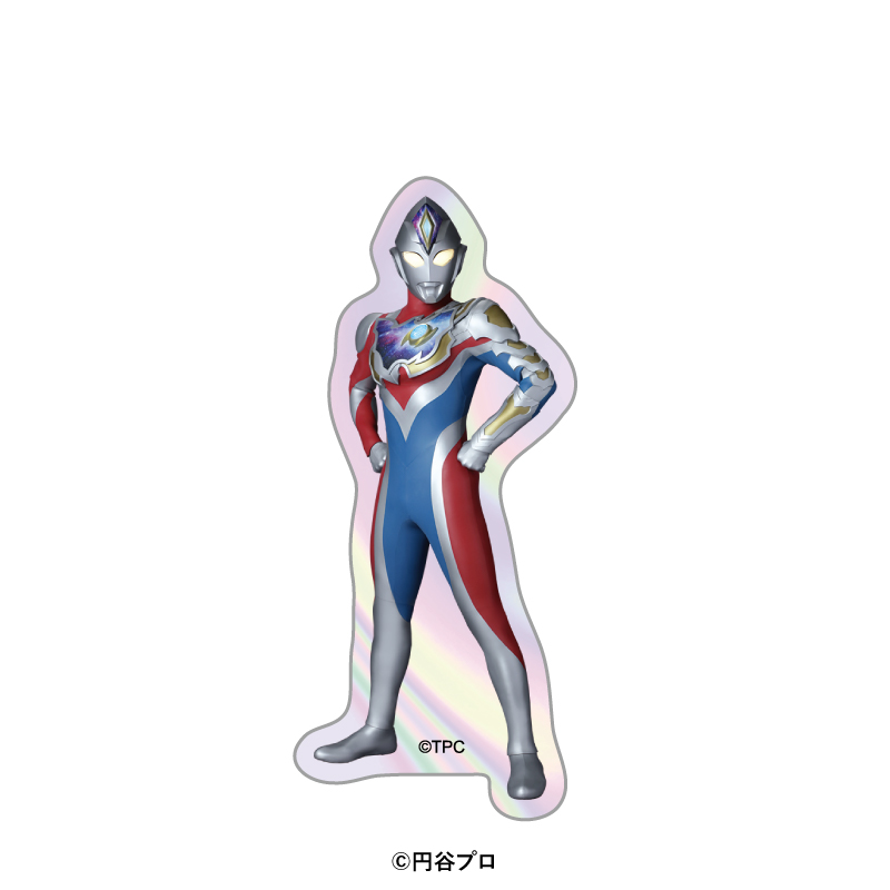 ウルトラマンシリーズ オーロラダイカットステッカー(ウルトラマンデッカー) - AniSmile