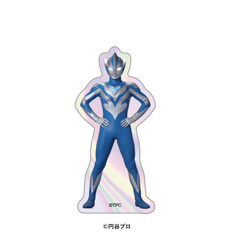 ウルトラマンシリーズ オーロラダイカットステッカー(ウルトラマンテオ) - AniSmile