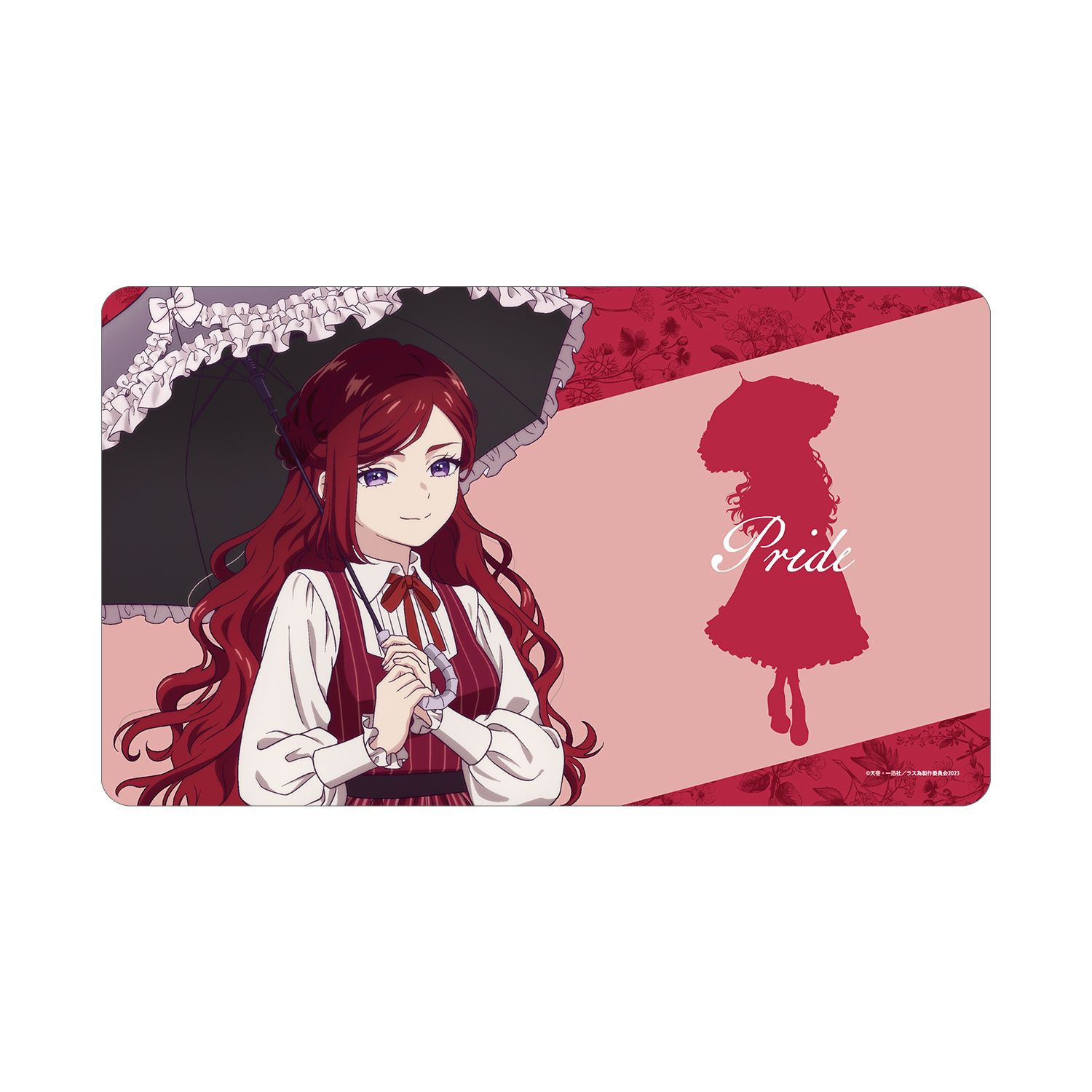 TVアニメ『悲劇の元凶となる最強外道ラスボス女王は民の為に尽くします。』 描き下ろし プライド お嬢様&執事ver. マルチデスクマット Image 4 | AniSmile