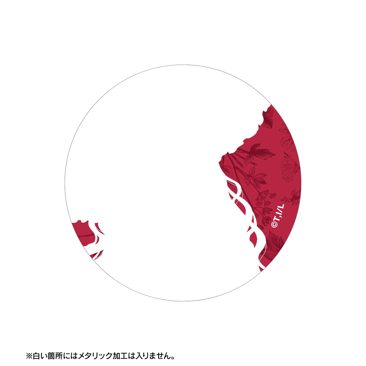 TVアニメ『悲劇の元凶となる最強外道ラスボス女王は民の為に尽くします。』 描き下ろし プライド お嬢様&執事ver. メタリック缶バッジ Image 5 | AniSmile