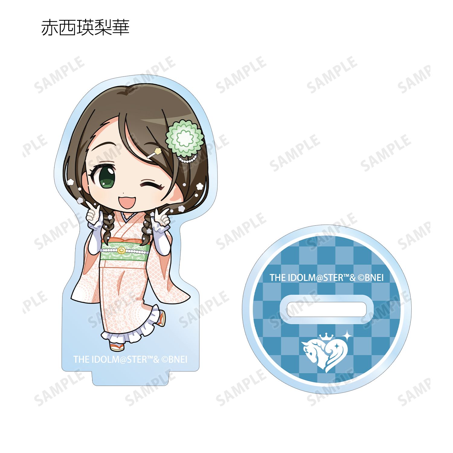 アイドルマスター シンデレラガールズ トレーディング ちびキャラ レース着物ver. アクリルスタンド(単位/単品) 画像 4 | AniSmile