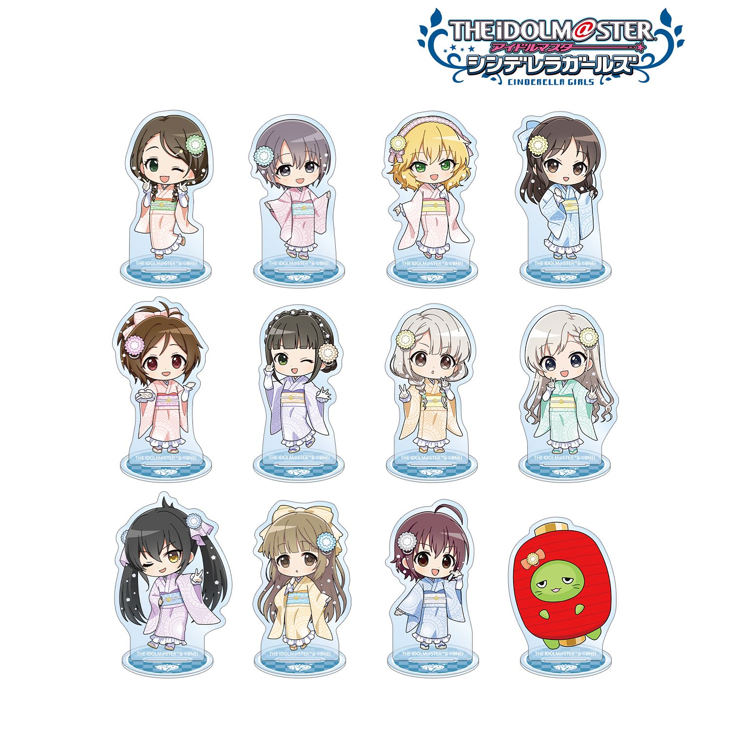 アイドルマスター シンデレラガールズ トレーディング ちびキャラ レース着物ver. アクリルスタンド(単位/単品) 画像 5 | AniSmile