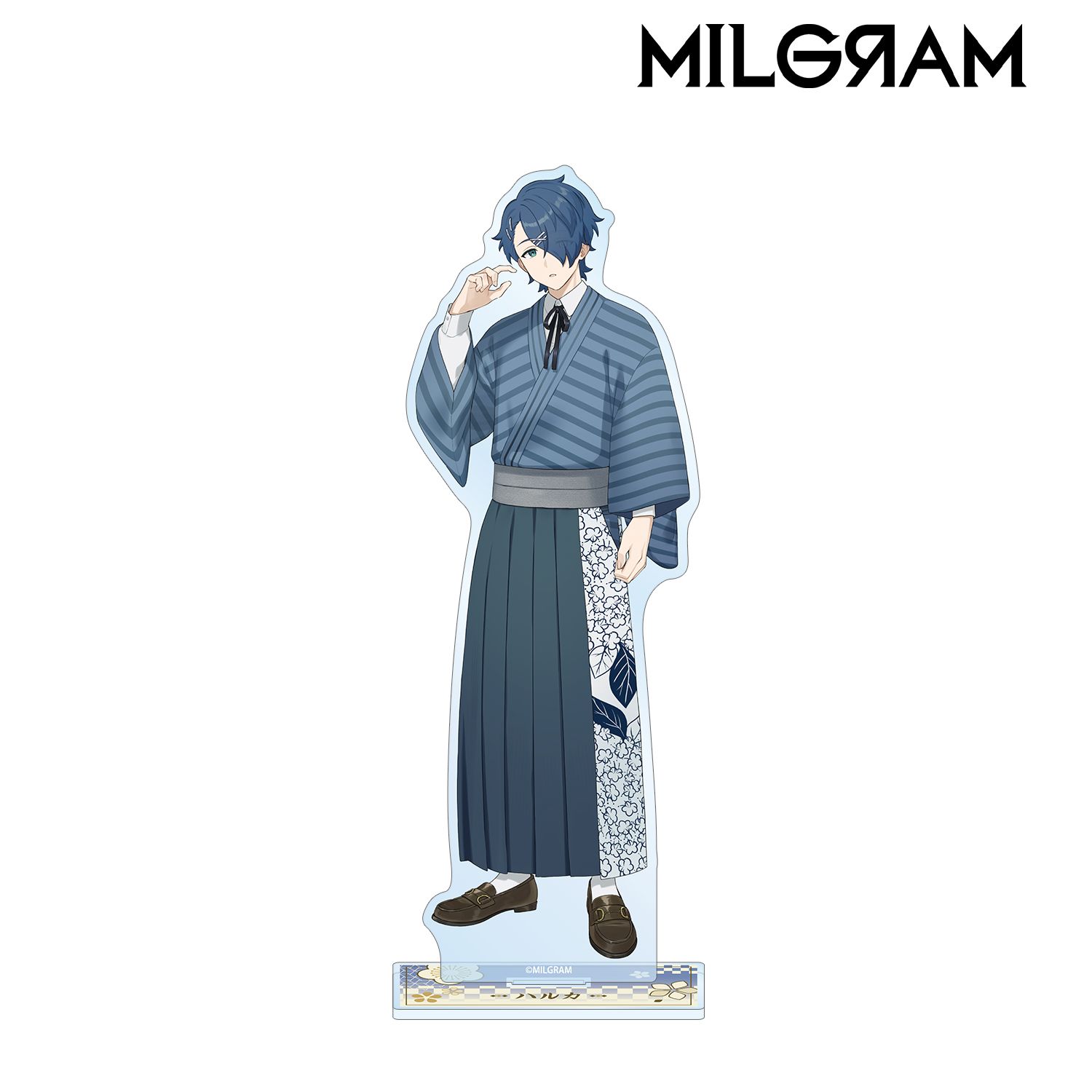 MILGRAM -ミルグラム- 描き下ろし ハルカ レトロ和装ver. BIGアクリルスタンド Image 2 | AniSmile