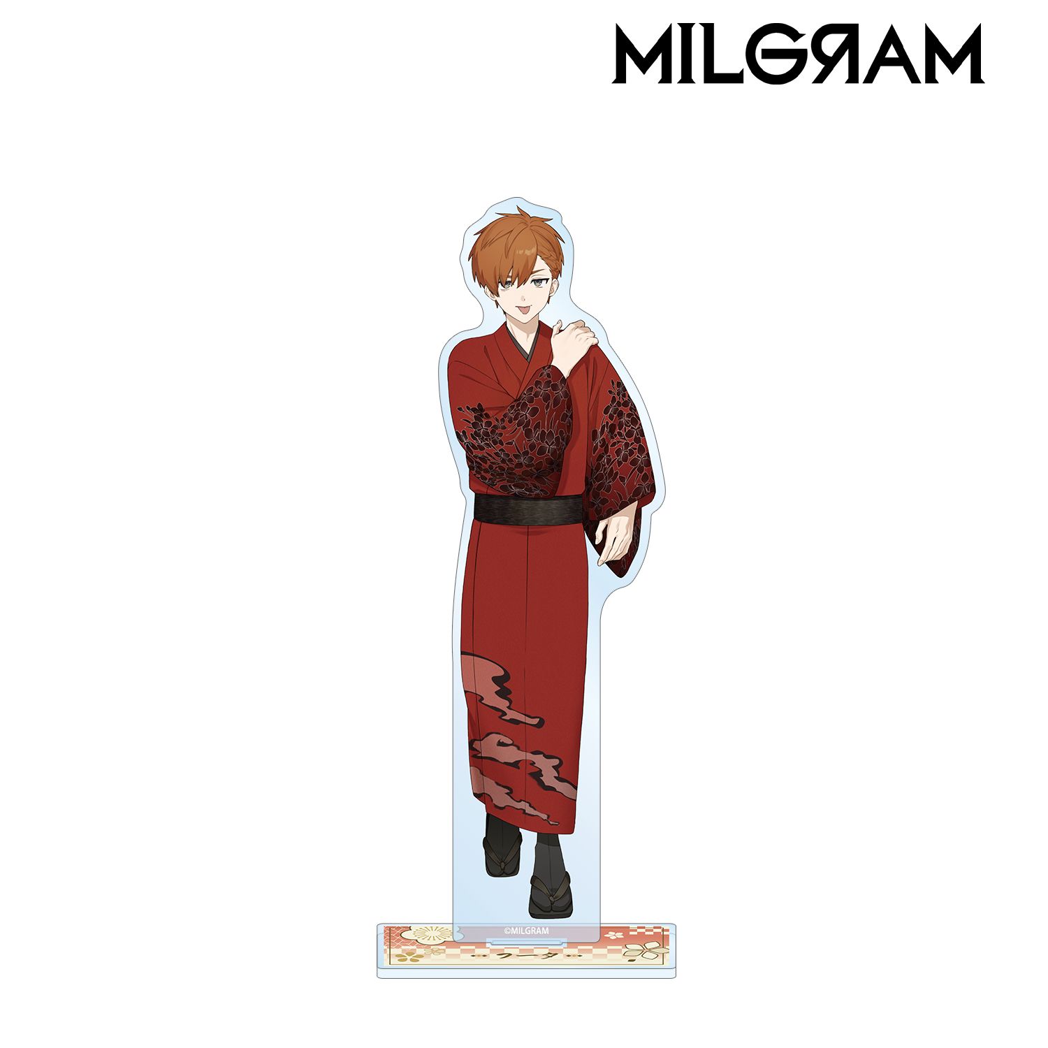 MILGRAM -ミルグラム- 描き下ろし フータ レトロ和装ver. BIGアクリルスタンド Image 2 | AniSmile