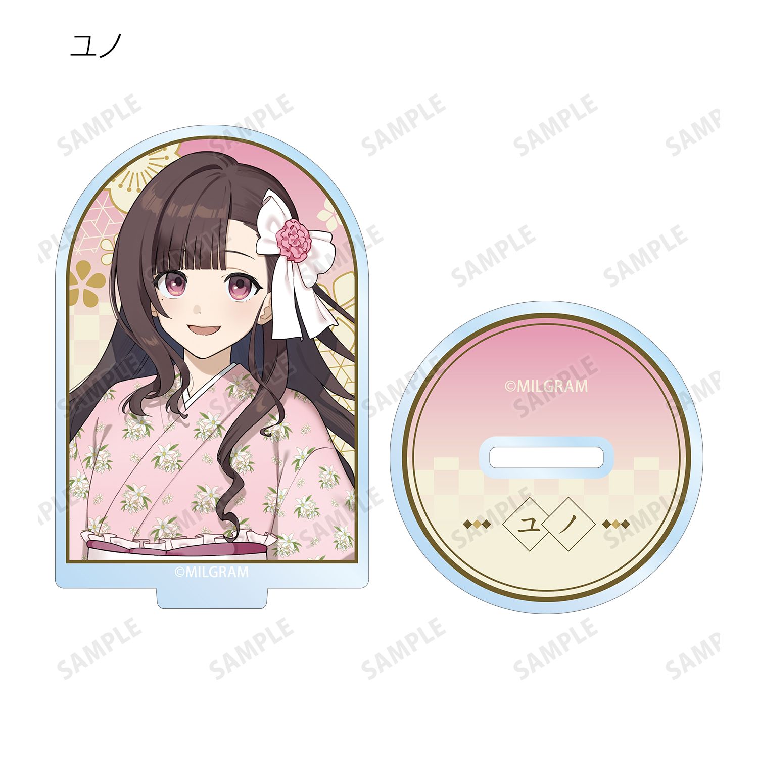 MILGRAM -ミルグラム- 描き下ろし レトロ和装ver. トレーディングアクリルスタンド(単位/単品) Image 5 | AniSmile