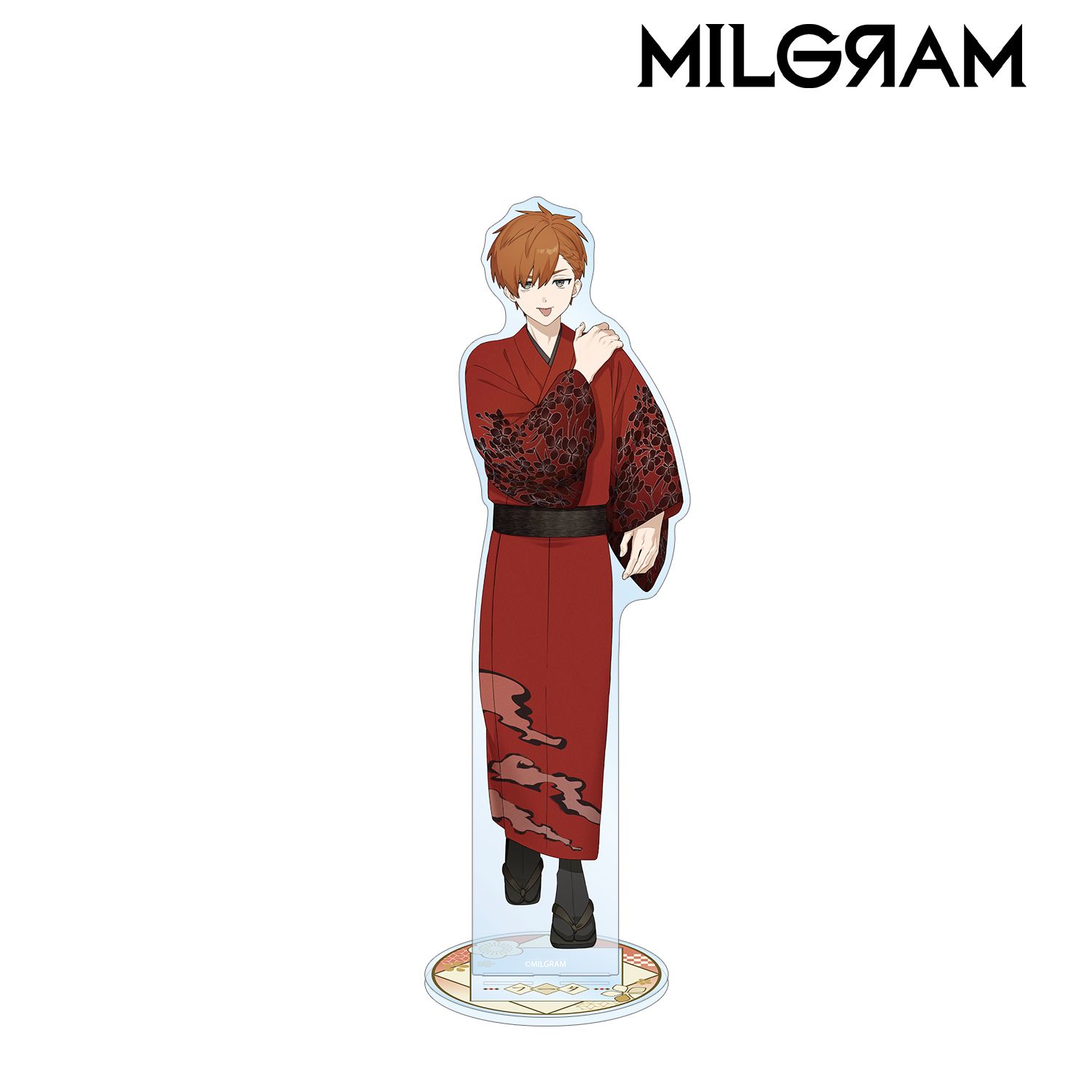 MILGRAM -ミルグラム- 描き下ろし フータ レトロ和装ver. 特大アクリルスタンド Image 2 | AniSmile