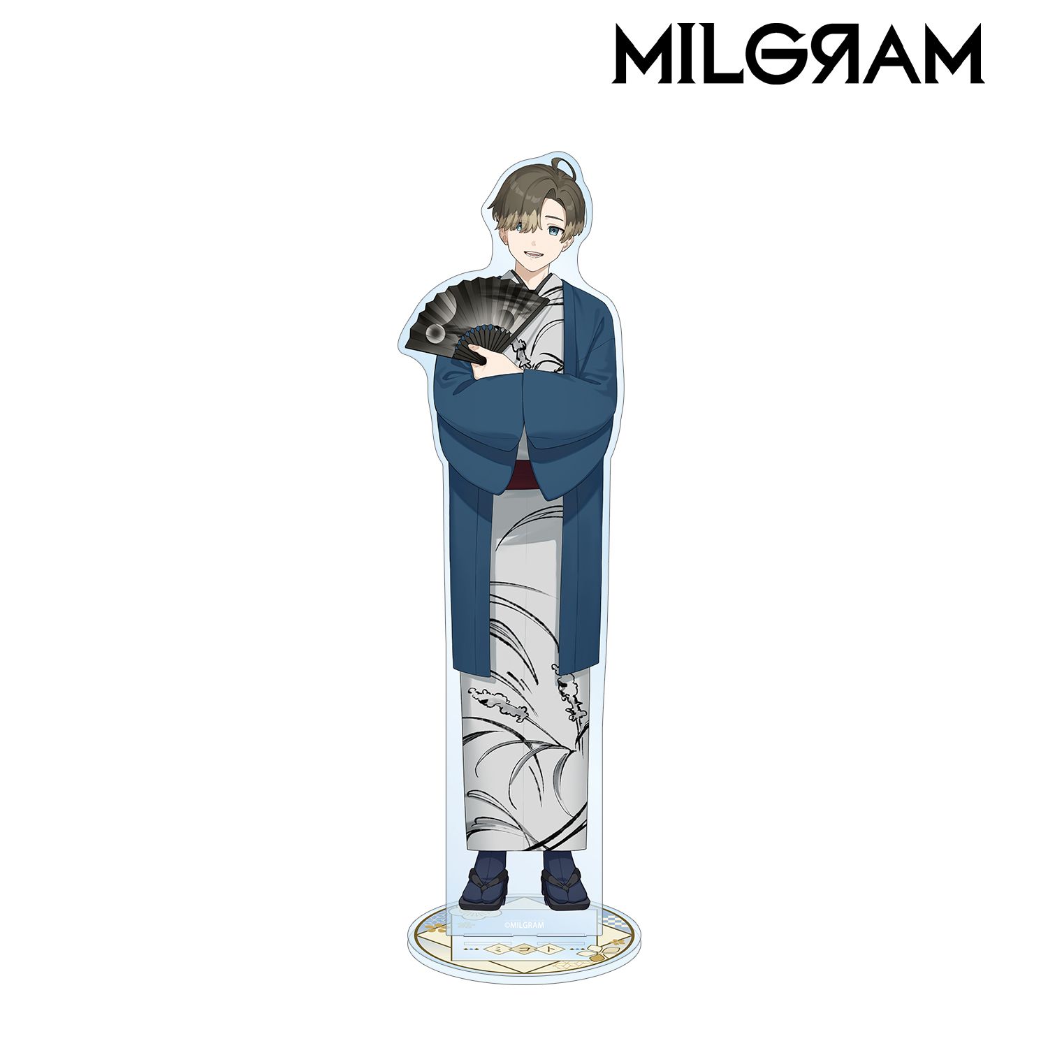 MILGRAM -ミルグラム- 描き下ろし ミコト レトロ和装ver. 特大アクリルスタンド Image 2 | AniSmile