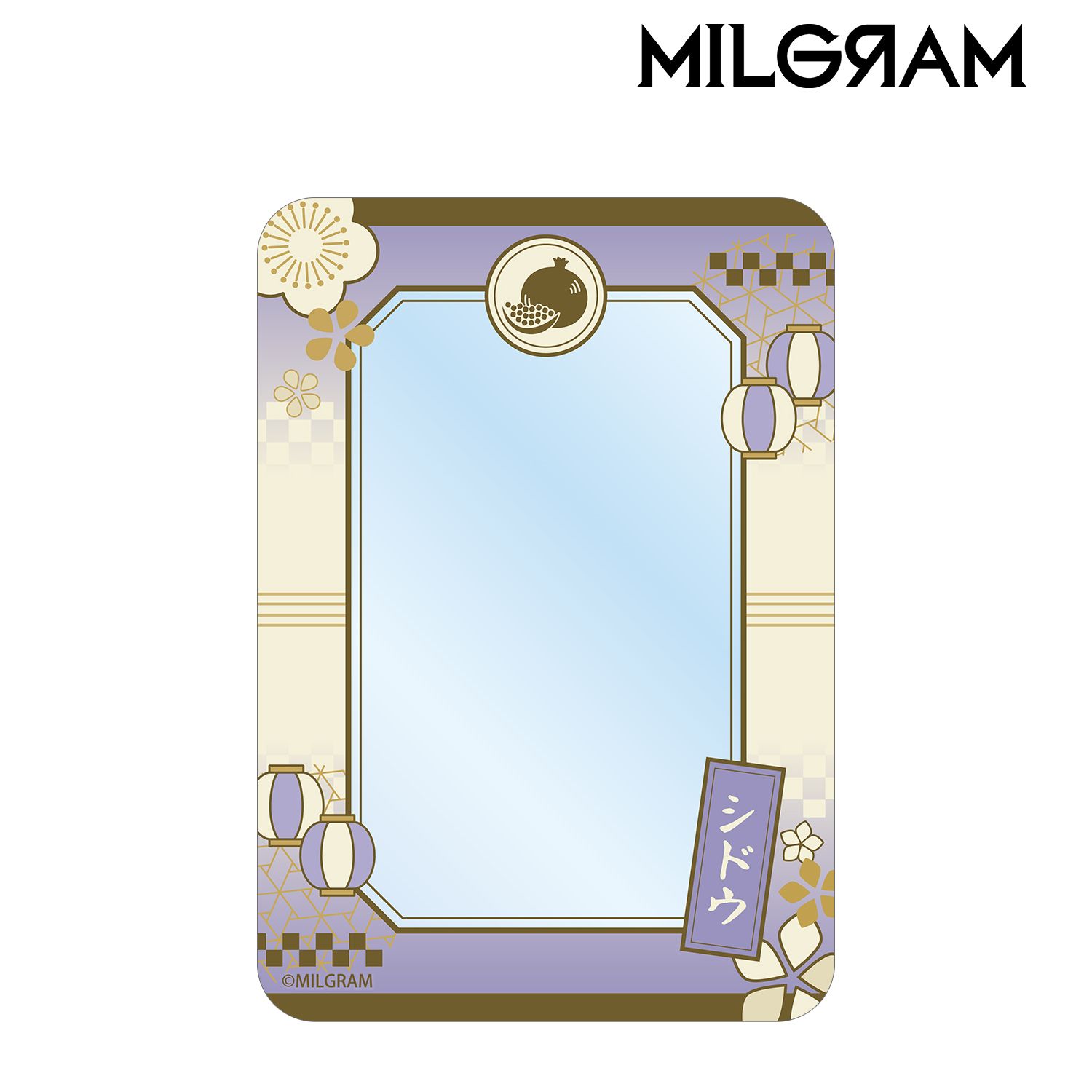 MILGRAM -ミルグラム- シドウ モチーフ柄 B8硬質ケース Image 2 | AniSmile