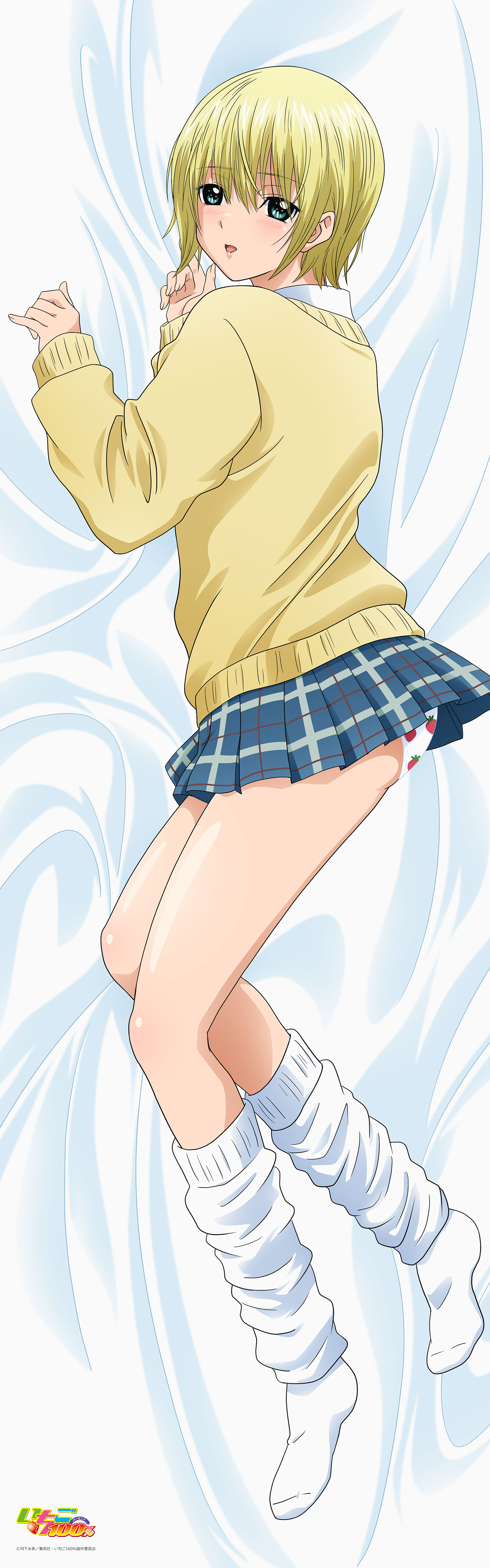 いちご100% 【描き下ろし】プレミアム抱き枕カバー 西野つかさ Image 2 | AniSmile