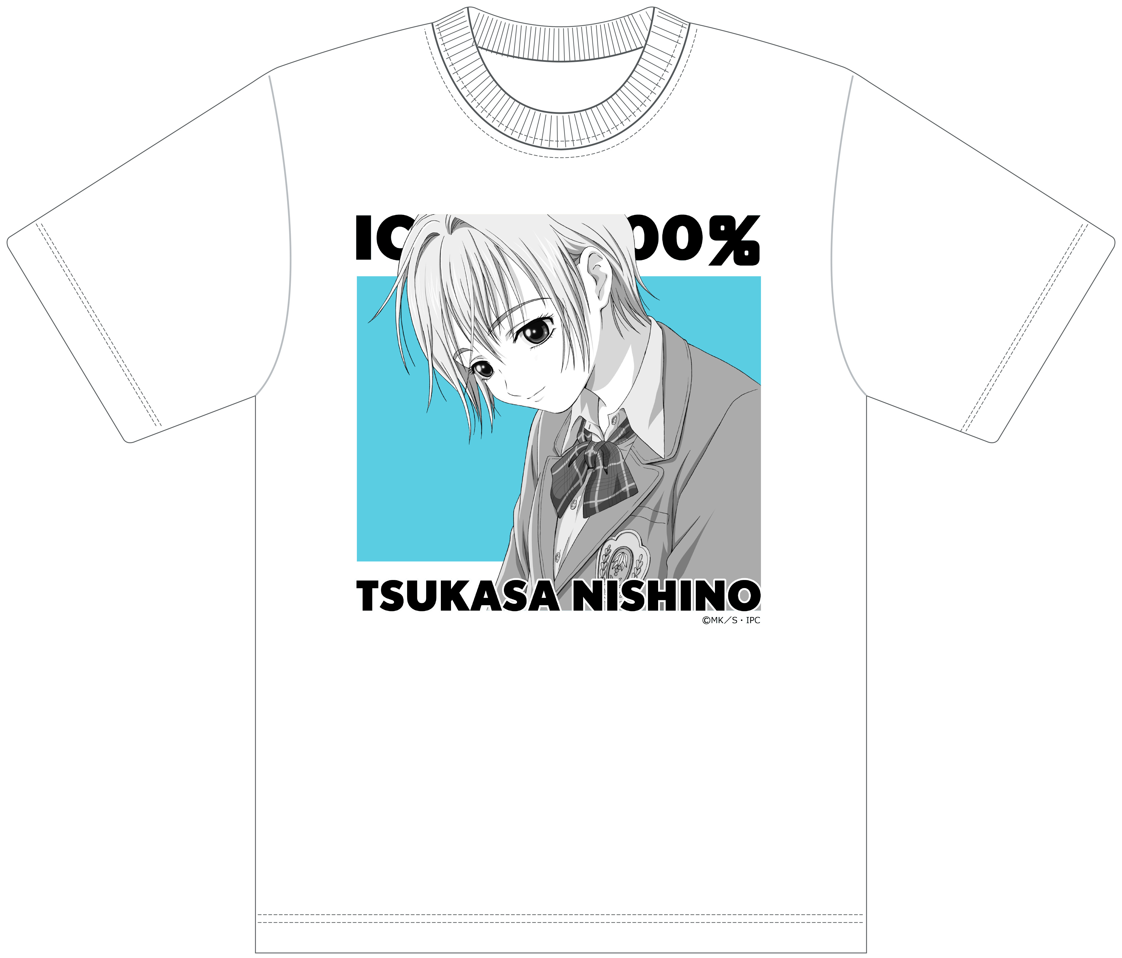 いちご100% Tシャツ 西野つかさ L - AniSmile