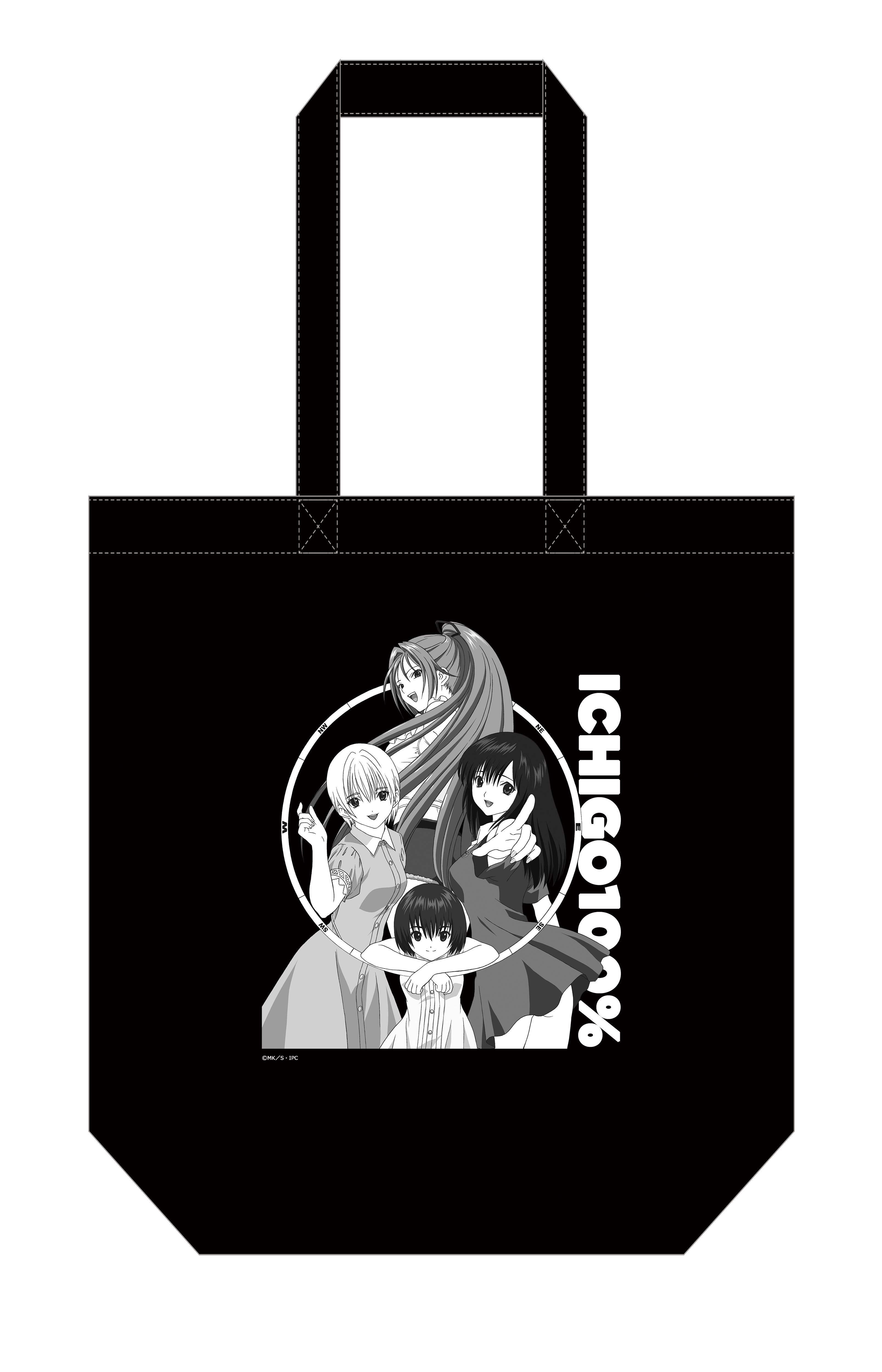 いちご100% トートバッグB - official product image | AniSmile