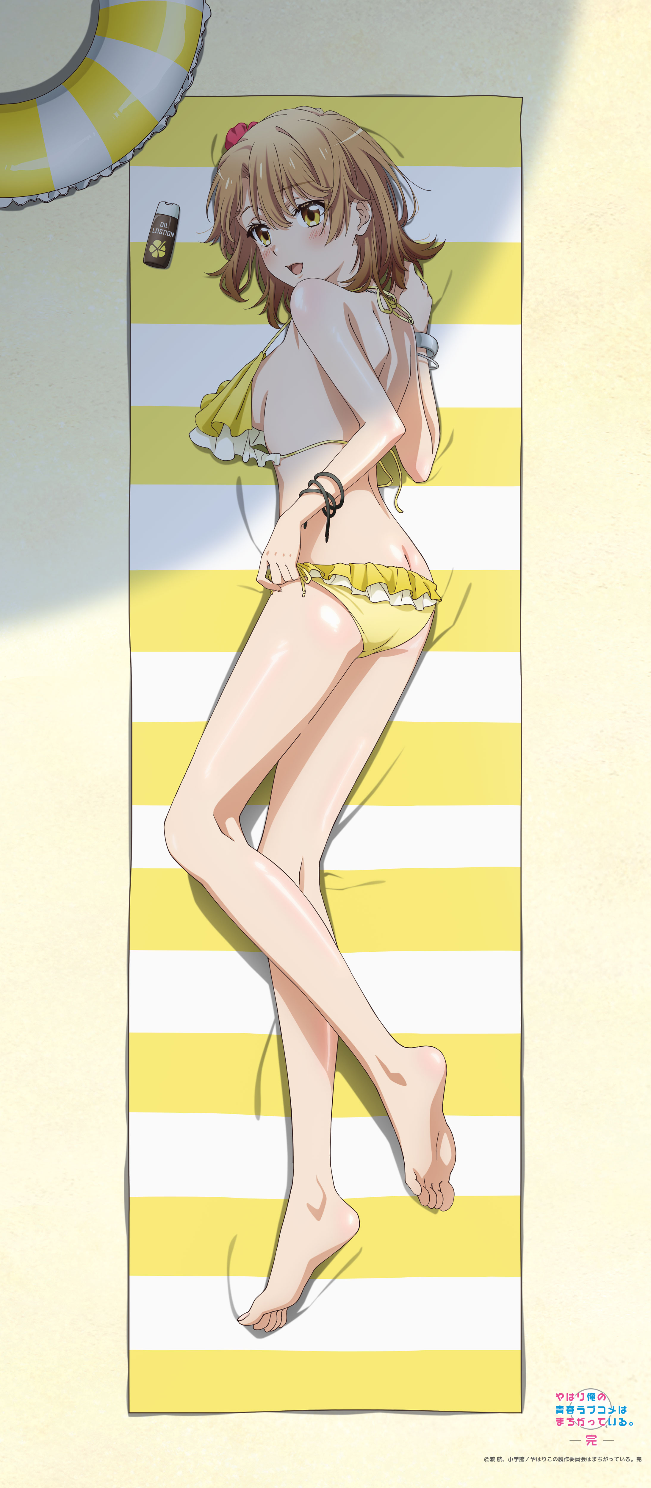 やはり俺の青春ラブコメはまちがっている。完 【描き下ろし】ビッグタペストリー 一色いろは(水着Ver.) - AniSmile