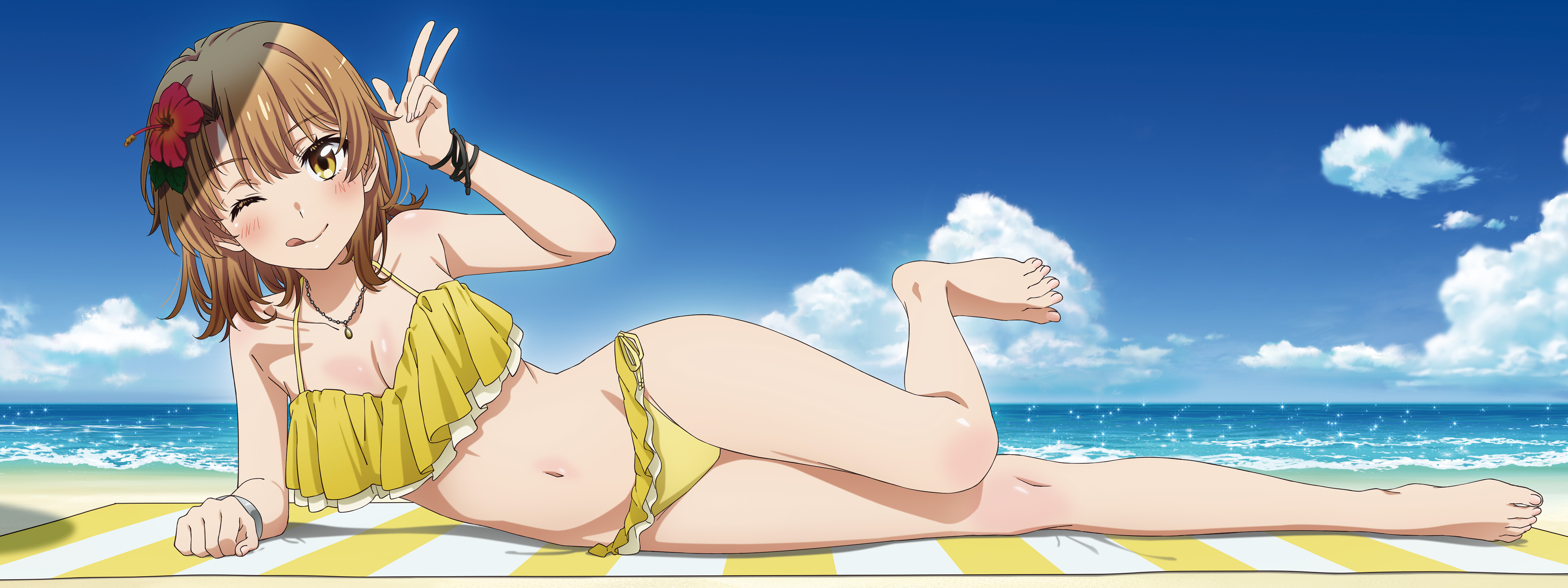 やはり俺の青春ラブコメはまちがっている。完 【描き下ろし】ベンチシートクッション 一色いろは(水着Ver.) Image 2 | AniSmile