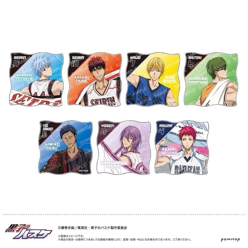 黒子のバスケ MAGぴたんコレクション-TEAM FLAG- - AniSmile