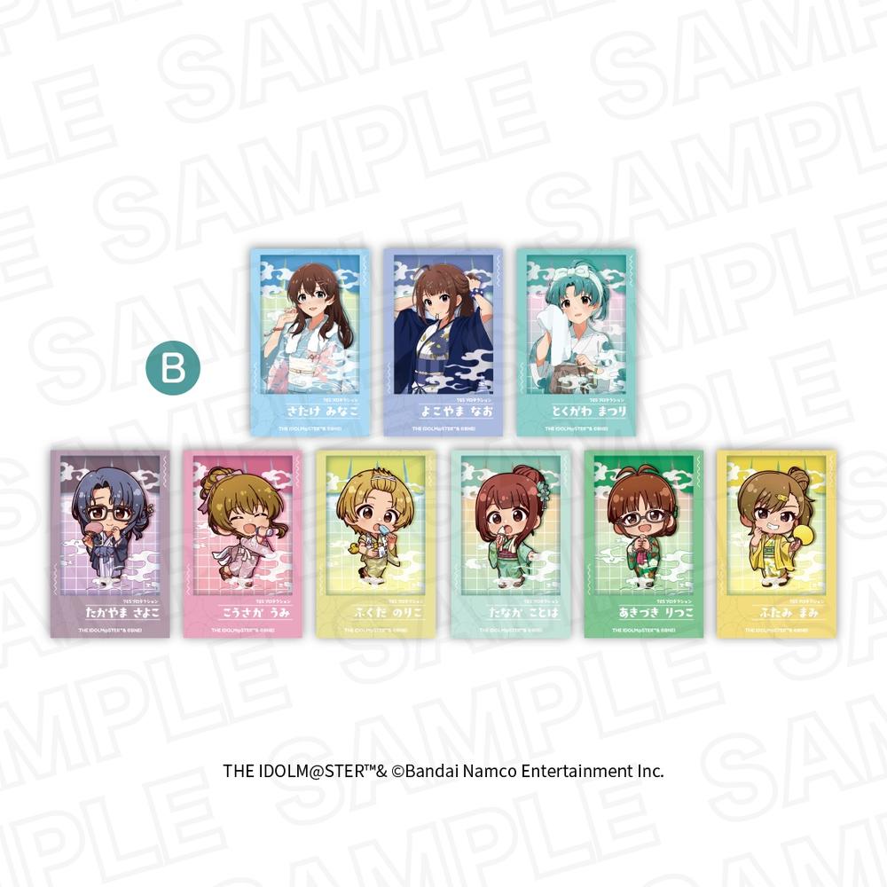 アイドルマスター ミリオンライブ! ほ?っとひと息 銭湯HANABI団ver.トレーディングインスタントフォト風カード B - official product image | AniSmile