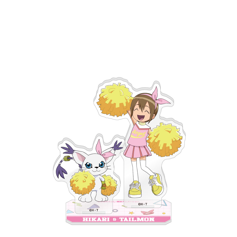 デジモンアドベンチャー ペアアクリルスタンド / 八神ヒカリ&テイルモン - AniSmile