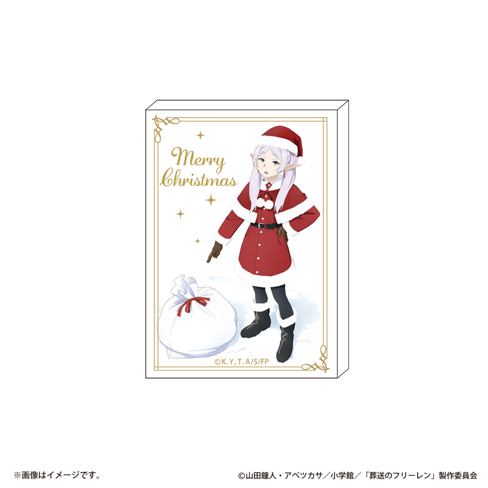 葬送のフリーレン クリスマスビジュアル ミニキャンバス フリーレン - AniSmile