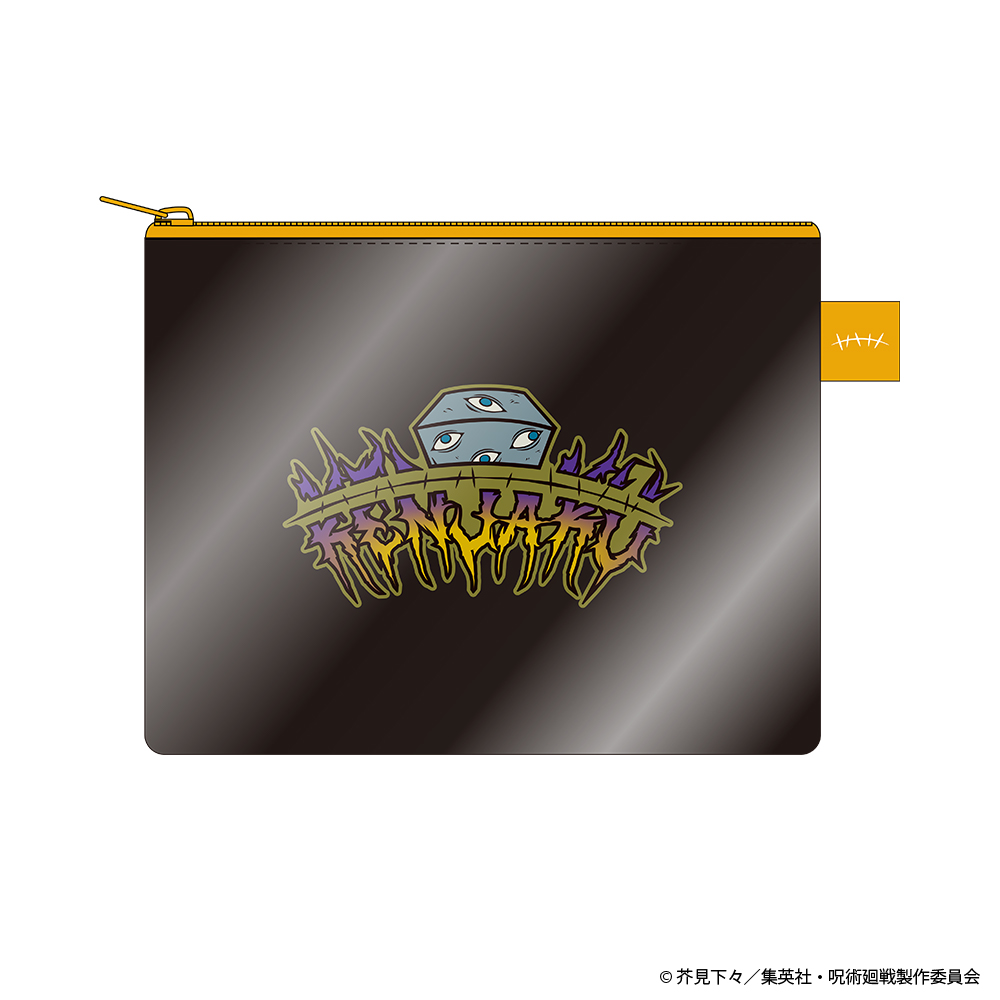 呪術廻戦 ネームロゴ クリアポーチ 羂索 - AniSmile