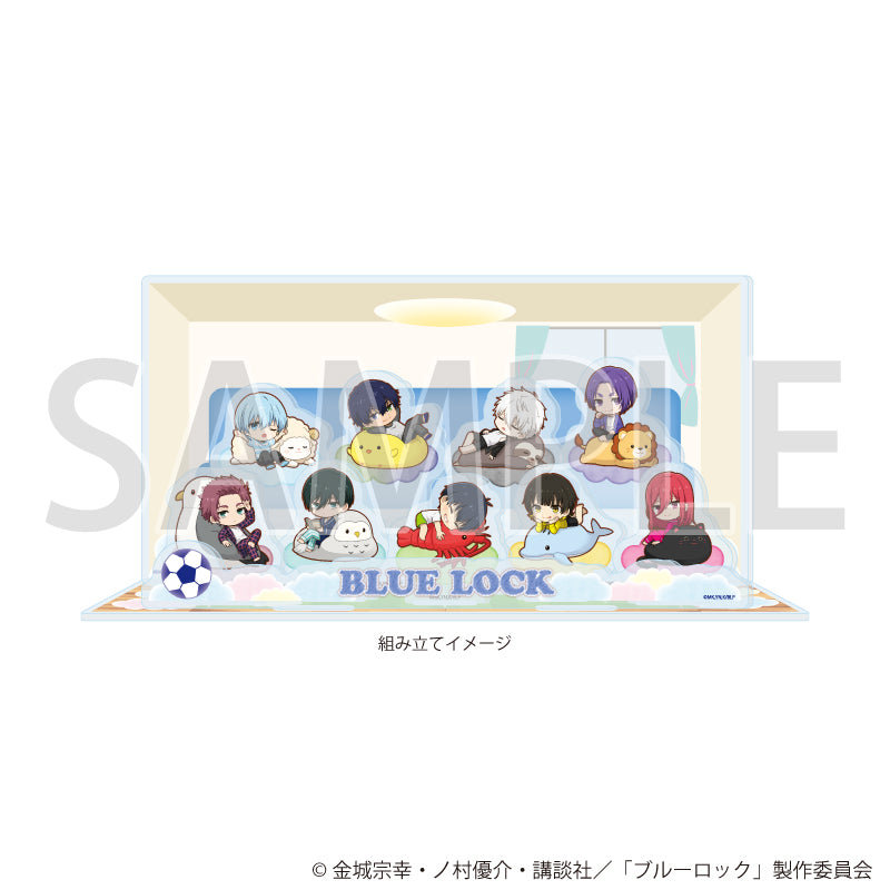 アクリルジオラマ「TVアニメ『ブルーロック』」12/集合デザイン アニマルクッションver.(ミニキャライラスト) Image 2 | AniSmile