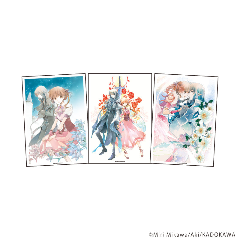 REPLICA GENGA 3枚セット「角川ビーンズ文庫フェア」03/シュガーアップル・フェアリーテイル(公式イラスト) - AniSmile