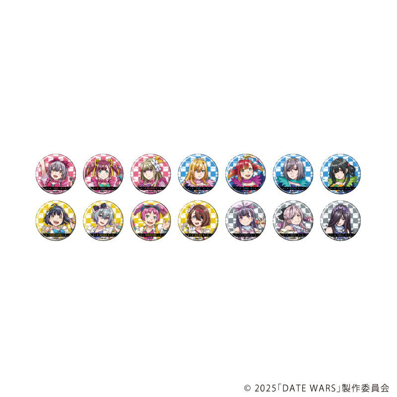 缶バッジ「デートウォーズ」01/ブラインド(全14種)(公式イラスト) - AniSmile