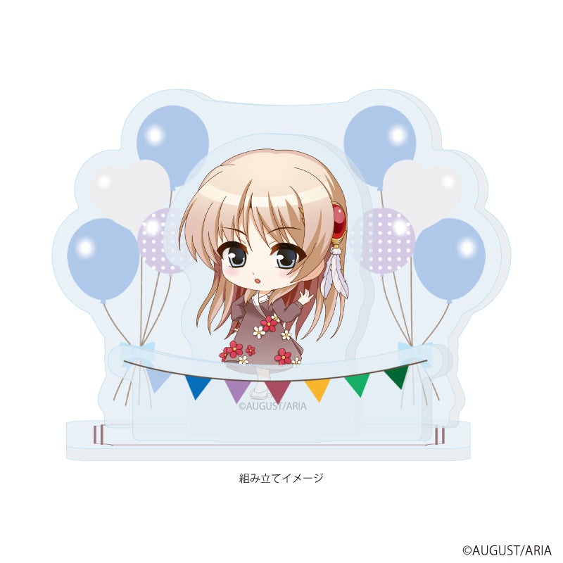 アクリルスタンドプレート「穢翼のユースティア」05/フィオネ・シルヴァリア パーティードレスver.(ミニキャライラスト) Image 2 | AniSmile