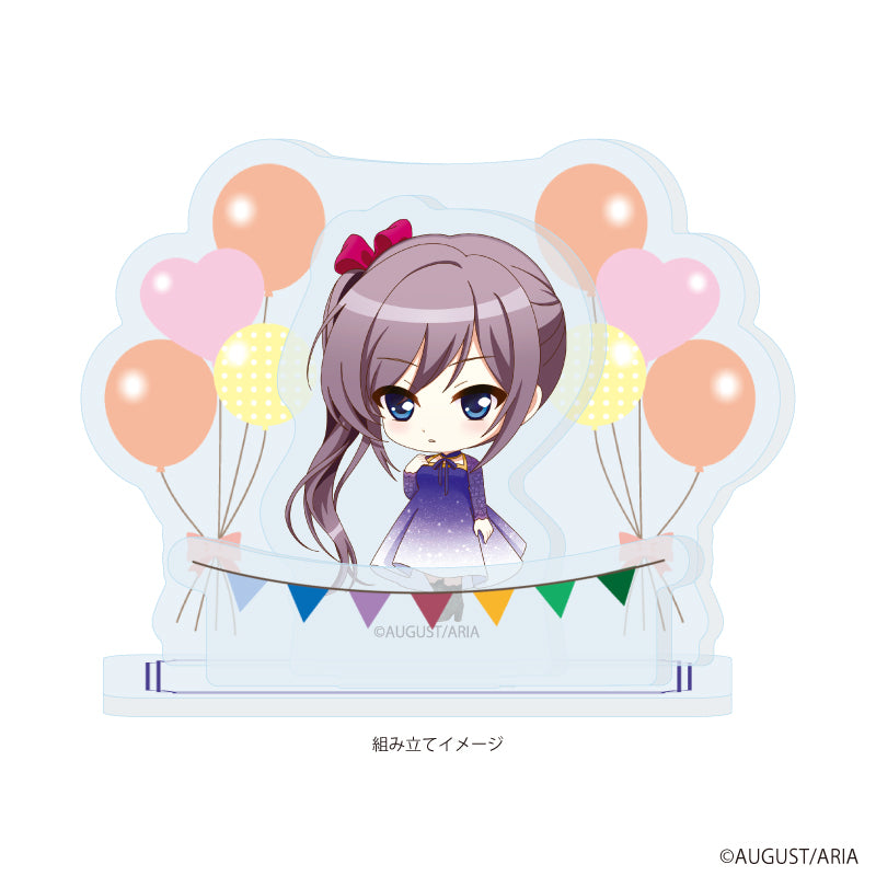 アクリルスタンドプレート「千の刃濤、桃花染の皇姫」04/稲生 滸 パーティードレスver.(ミニキャライラスト) Image 2 | AniSmile