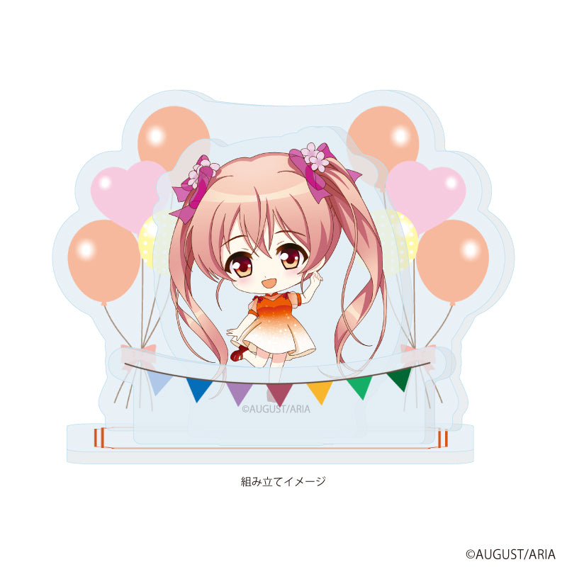 アクリルスタンドプレート「千の刃濤、桃花染の皇姫」03/椎葉 古杜音 パーティードレスver.(ミニキャライラスト) Image 2 | AniSmile