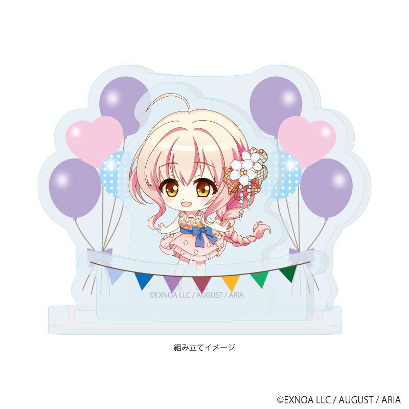 アクリルスタンドプレート「あいりすミスティリア!～少女のつむぐ夢の秘跡～」01/コト パーティードレスver.(ミニキャライラスト) Image 2 | AniSmile