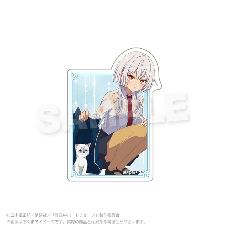 真夜中ハートチューン ステッカー 雨宿りver. 霧乃 イコ - AniSmile