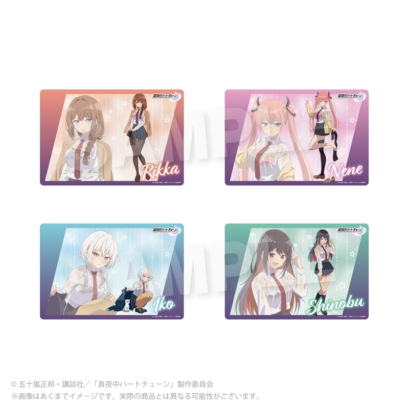 真夜中ハートチューン ラバーマット 雨宿りver. 井ノ華 六花 Image 2 | AniSmile