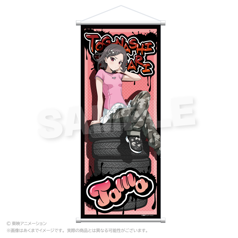 ガールズバンドクライ B2半裁タペストリー 路地裏ver. 海老塚智 - AniSmile