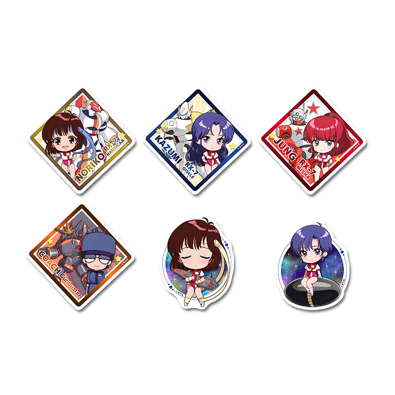 トップをねらえ! ぷちちょこ ステッカーセット - AniSmile