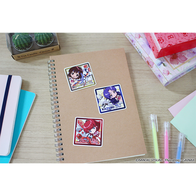 トップをねらえ! ぷちちょこ ステッカーセット 画像 3 | AniSmile