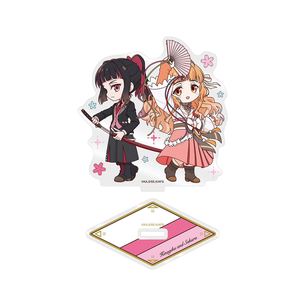 春夏秋冬代行者 春の舞 ぺあぺあアクリルスタンド 花葉雛菊&姫鷹さくら 画像 2 | AniSmile