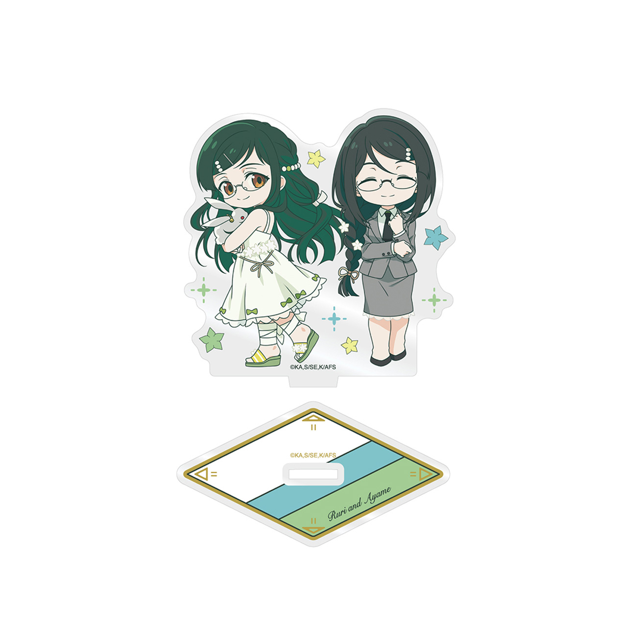 春夏秋冬代行者 春の舞 ぺあぺあアクリルスタンド 葉桜瑠璃&葉桜あやめ Image 2 | AniSmile