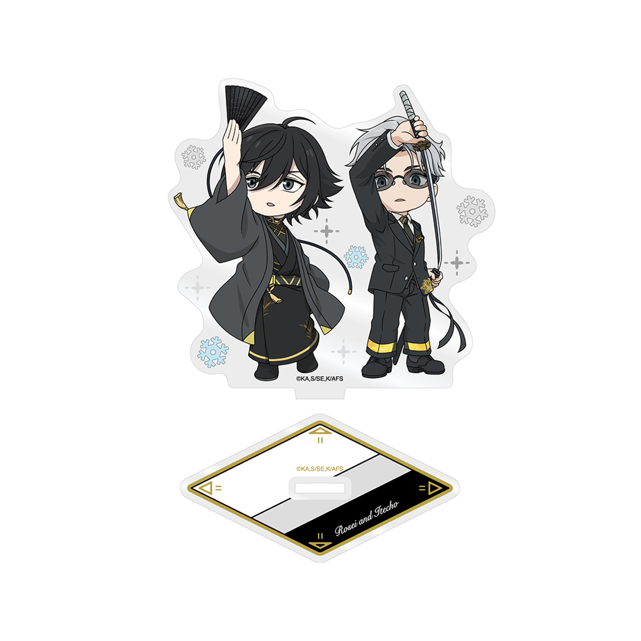 春夏秋冬代行者 春の舞 ぺあぺあアクリルスタンド 寒椿狼星&寒月凍蝶 画像 2 | AniSmile