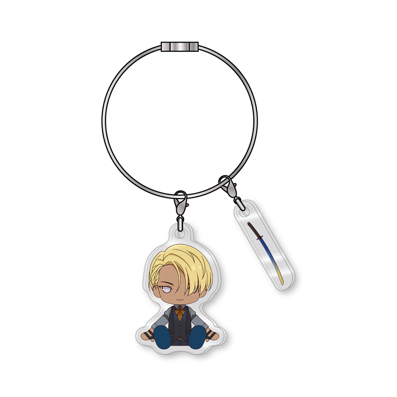 春夏秋冬代行者 春の舞 アクリルワイヤーチェーン 阿左美竜胆 - official product image | AniSmile