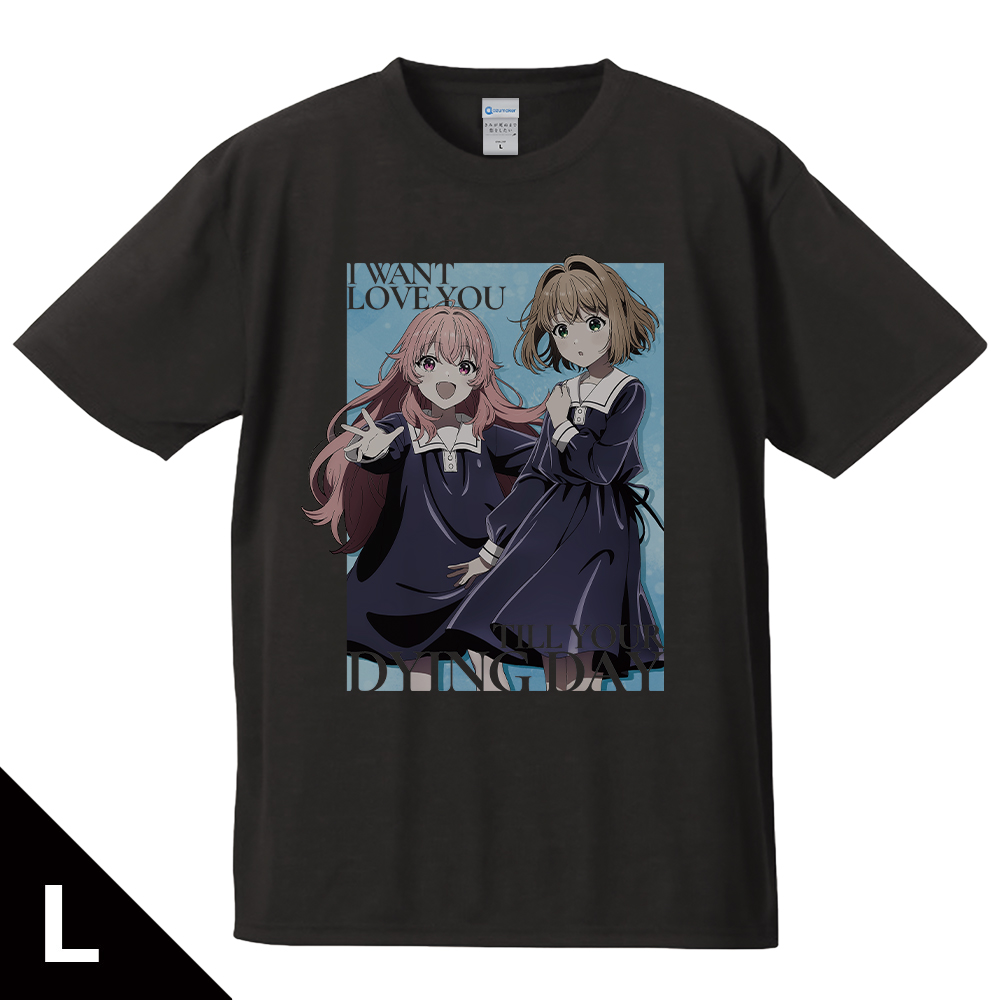 きみが死ぬまで恋をしたい Tシャツ シーナ&ミミ Lサイズ - AniSmile