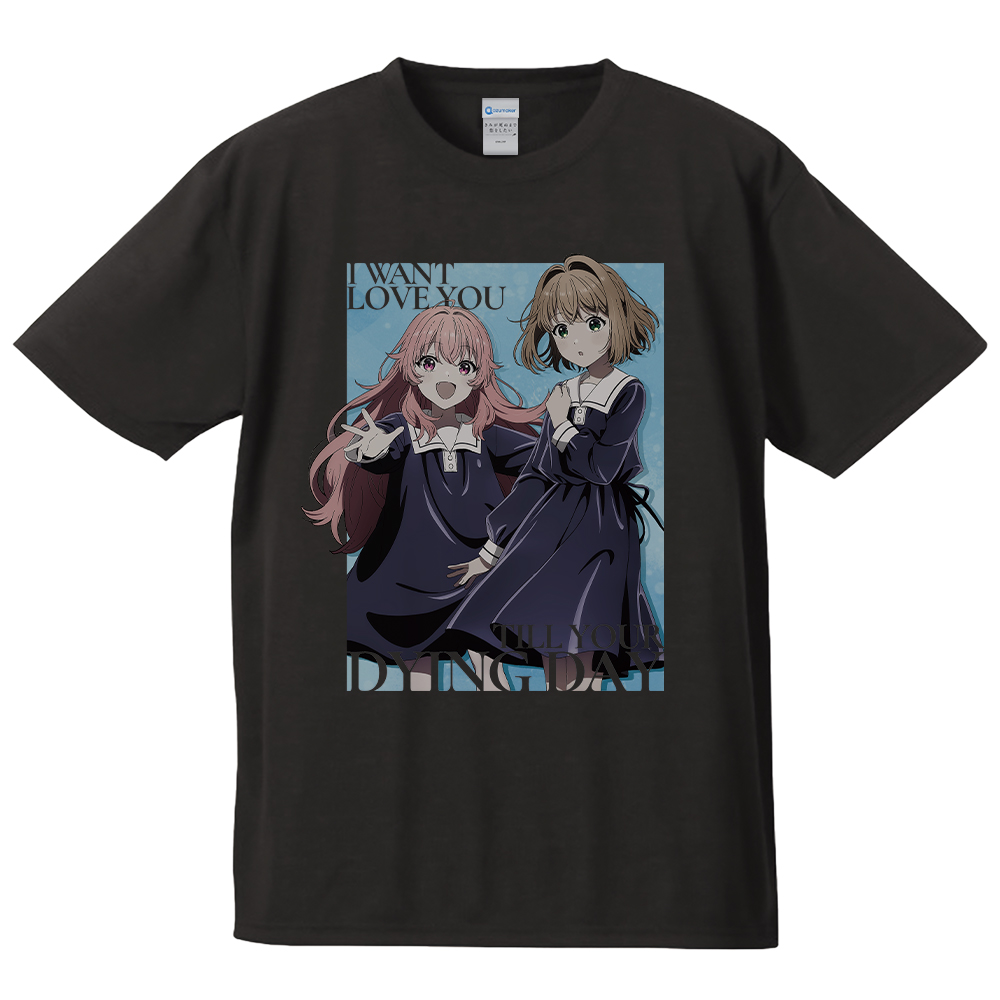 きみが死ぬまで恋をしたい Tシャツ シーナ&ミミ Lサイズ Image 2 | AniSmile