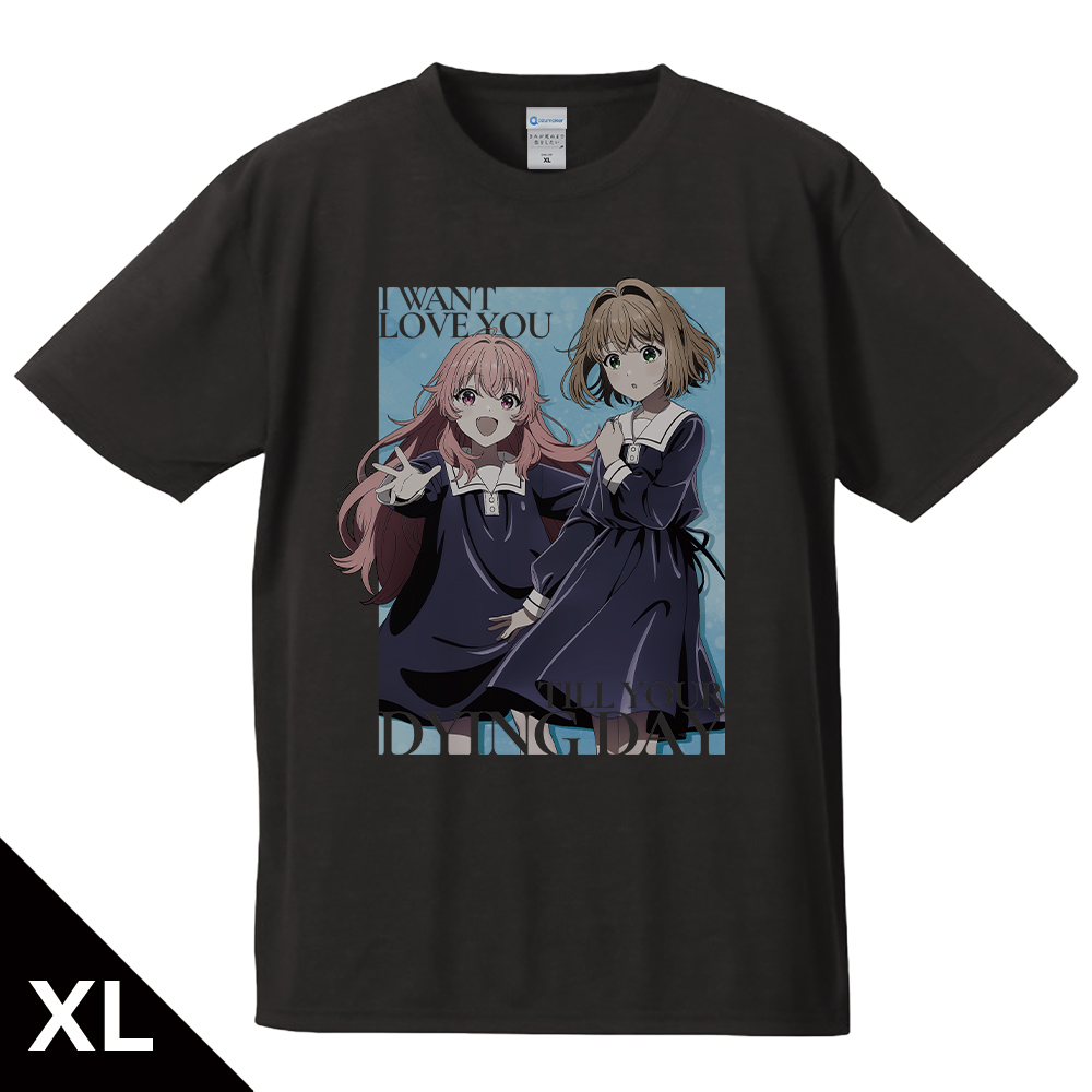 きみが死ぬまで恋をしたい Tシャツ シーナ&ミミ XLサイズ - AniSmile