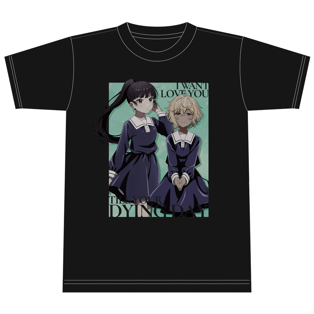 きみが死ぬまで恋をしたい Tシャツ セイラン&アリ XLサイズ Image 3 | AniSmile