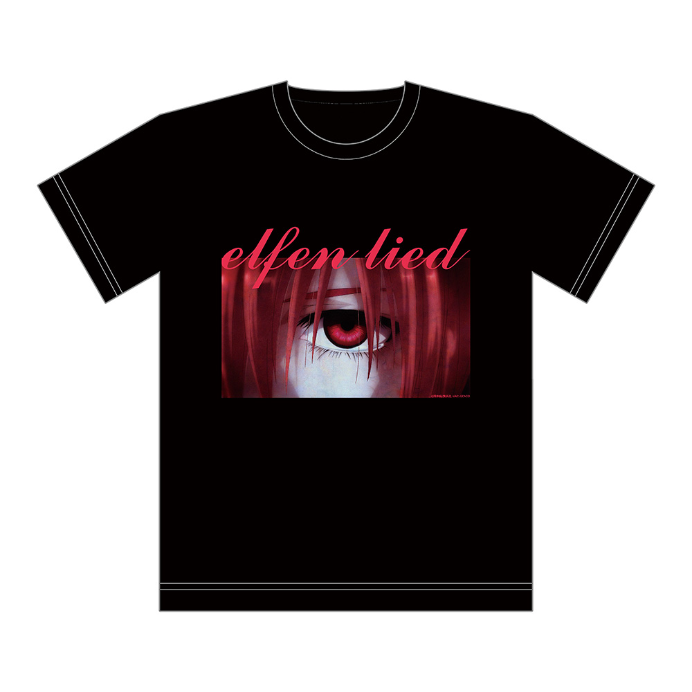 [エルフェンリート]Tシャツ(ルーシー/瞳)Mサイズ - AniSmile