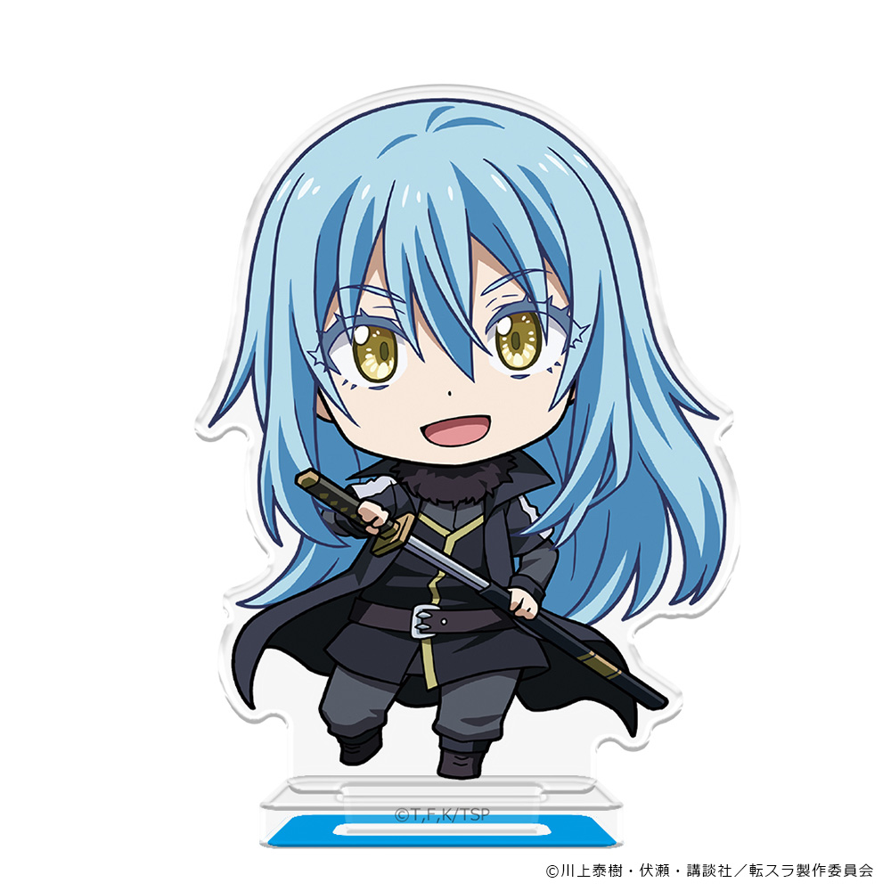 転生したらスライムだった件 アクリルキャラスタンド リムル 魔王ver.&ベニマル&シュナ&シオン デフォルメキャラ 画像 2 | AniSmile