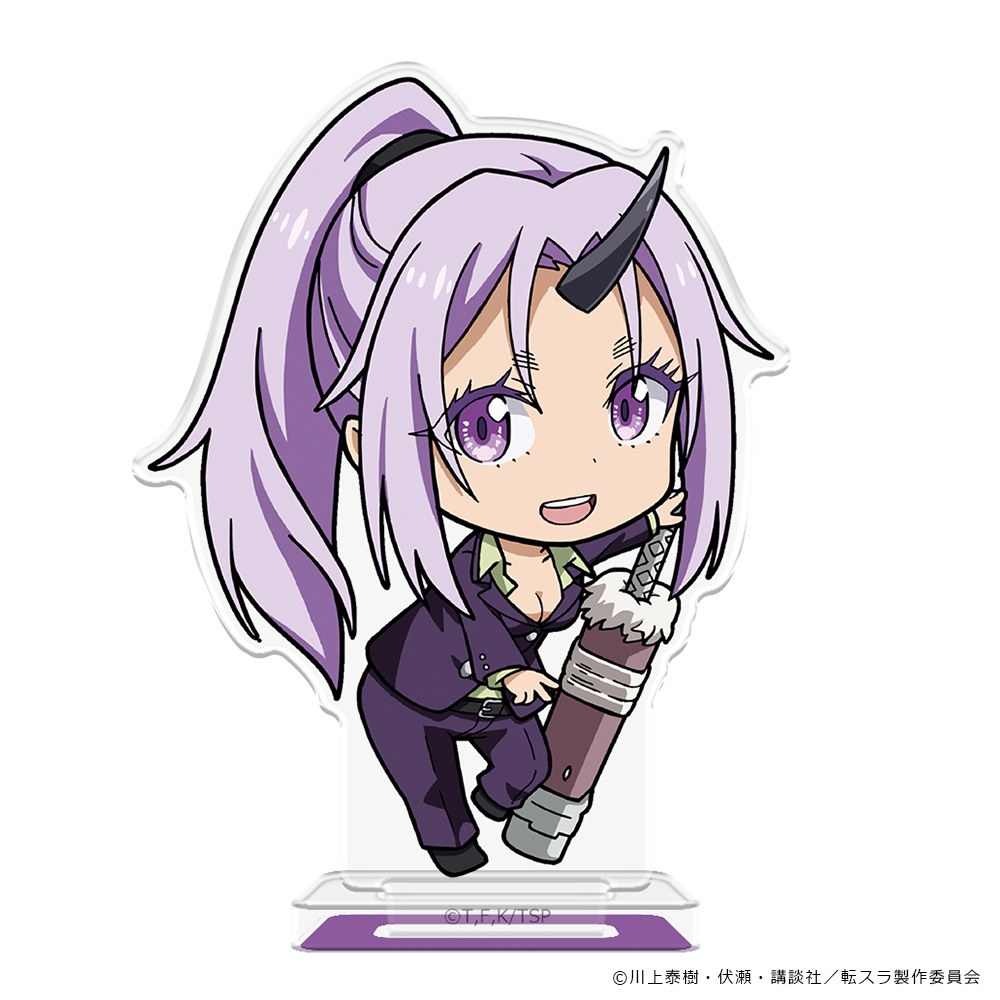 転生したらスライムだった件 アクリルキャラスタンド リムル 魔王ver.&ベニマル&シュナ&シオン デフォルメキャラ 画像 5 | AniSmile
