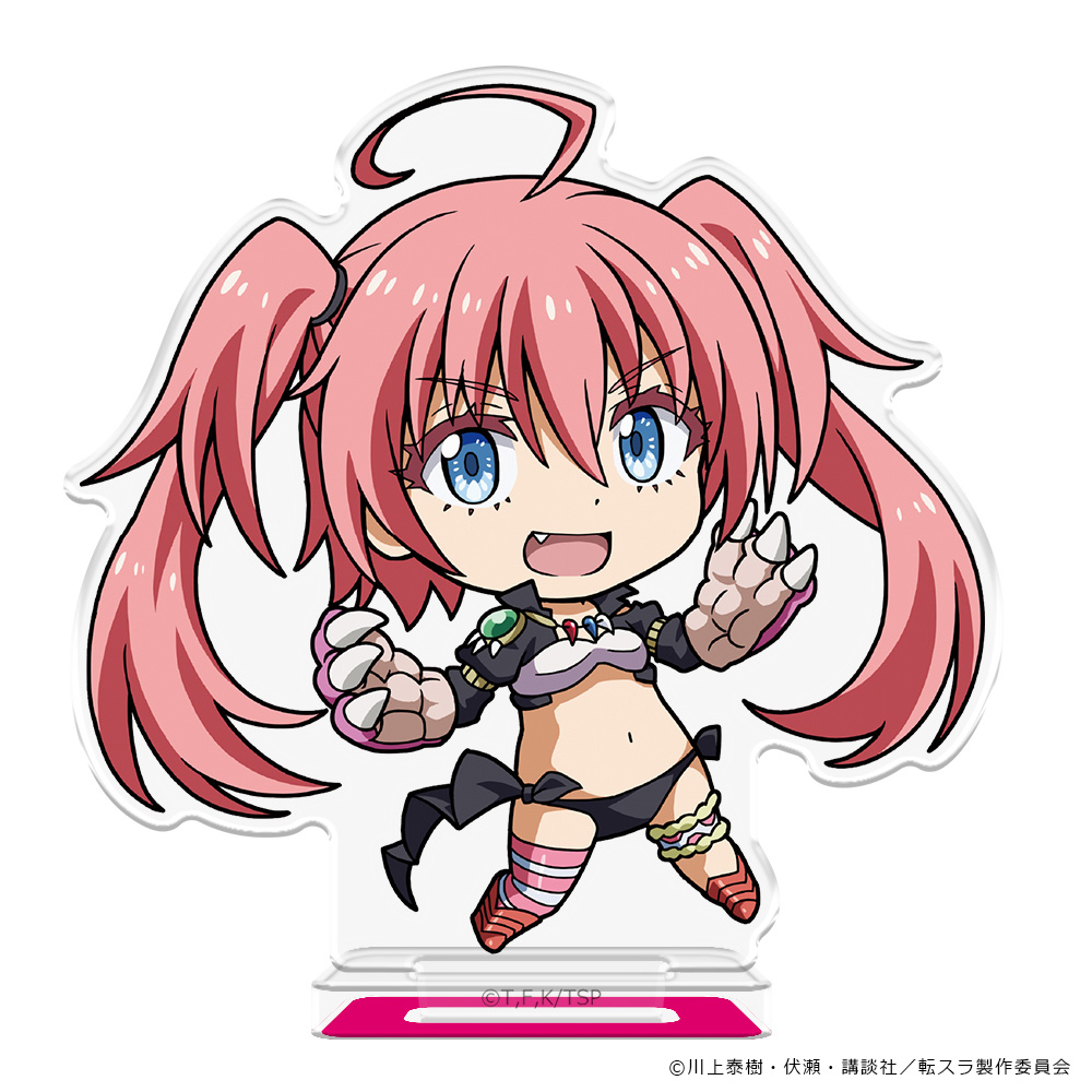 転生したらスライムだった件 アクリルキャラスタンド ラファエル&ディアブロ&ミリム デフォルメキャラ 画像 4 | AniSmile